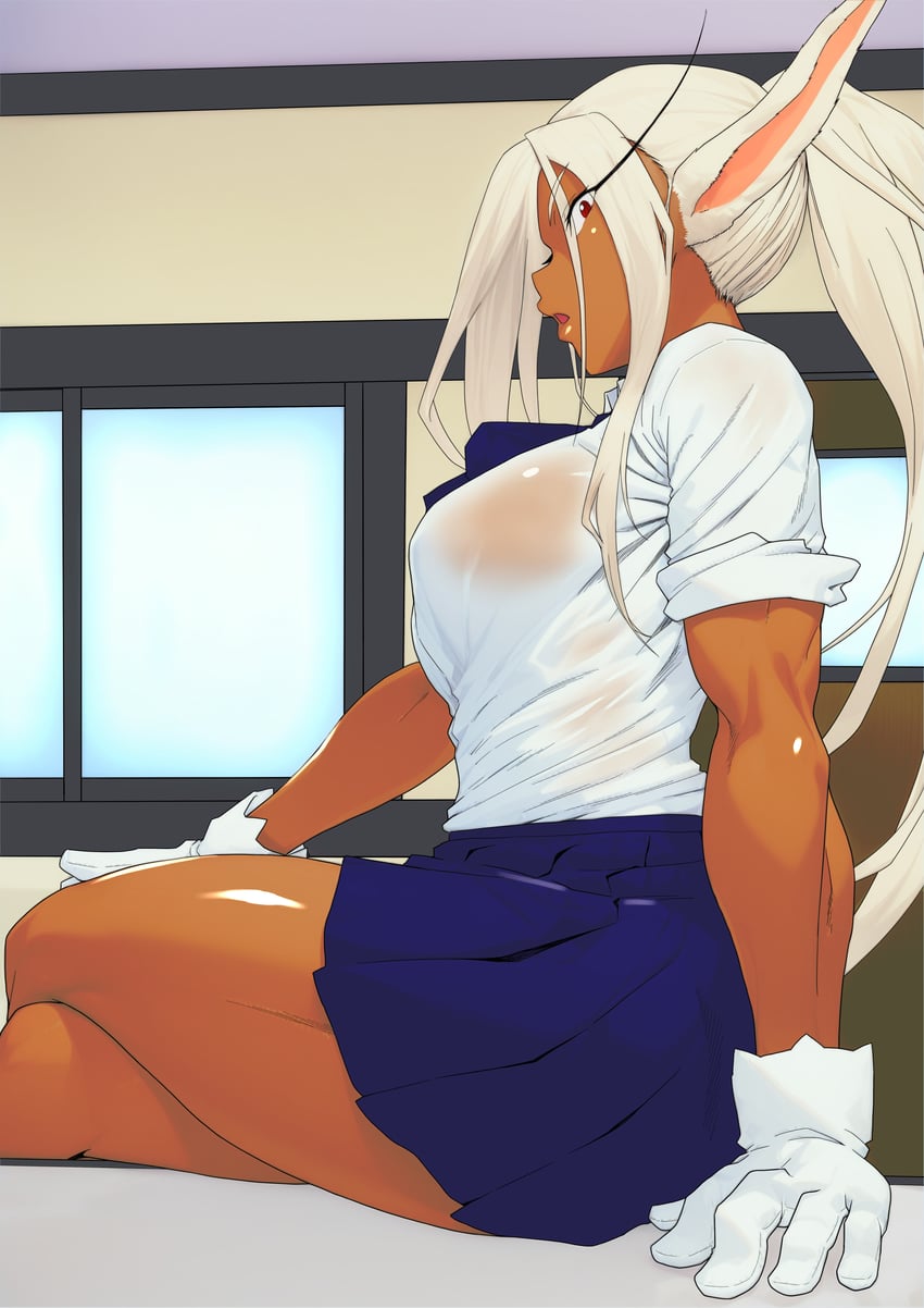 mirko (boku no hero academia) drawn by damos_(child_flame)