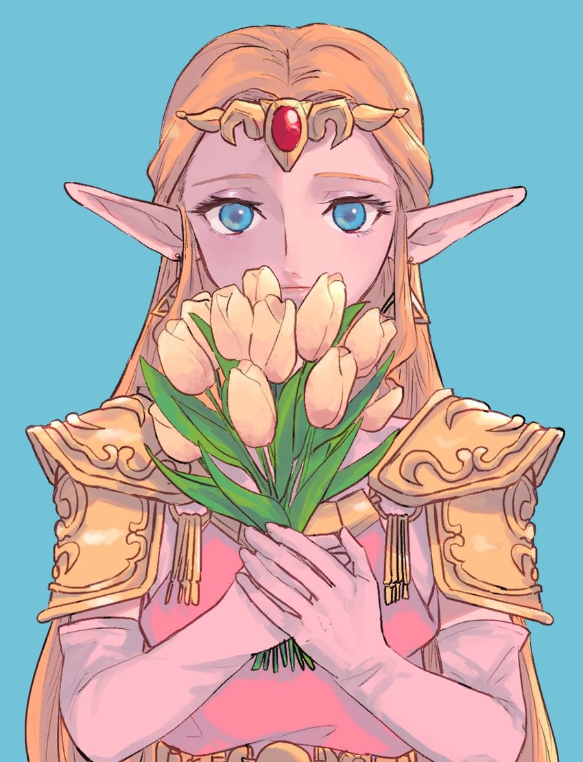 princess zelda (the legend of zelda and 1 more) drawn by yamori_(yamoooon21)