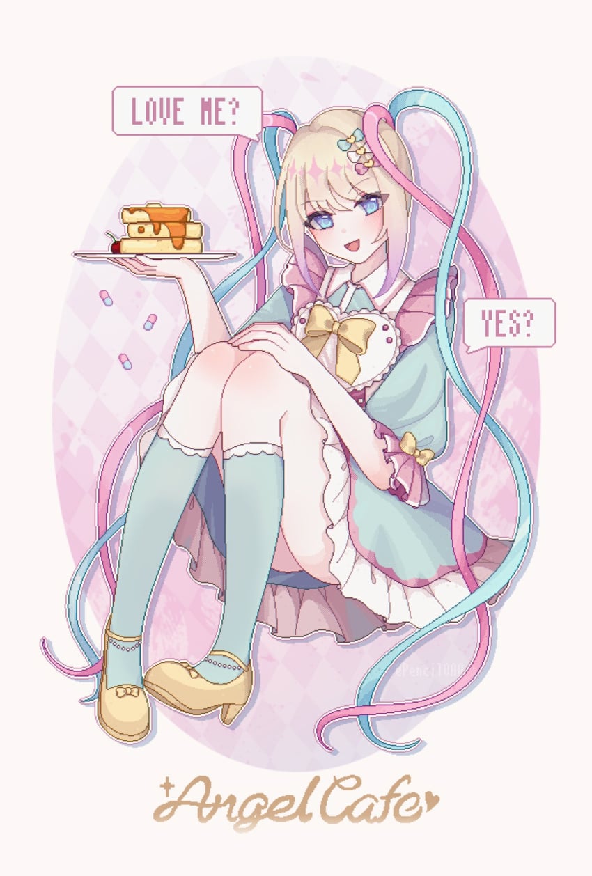 chouzetsusaikawa tenshi-chan (needy girl overdose and 1 more) drawn by penciloao