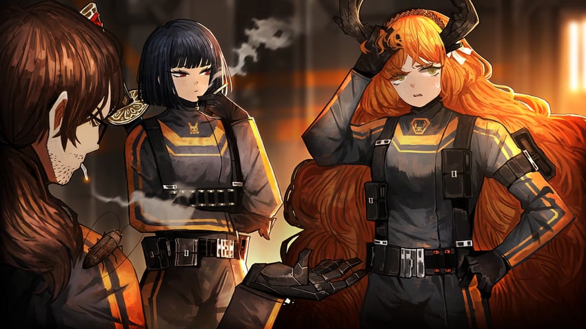 ishmael, ryoshu, and gregor (project moon and 1 more) drawn by nai_ga