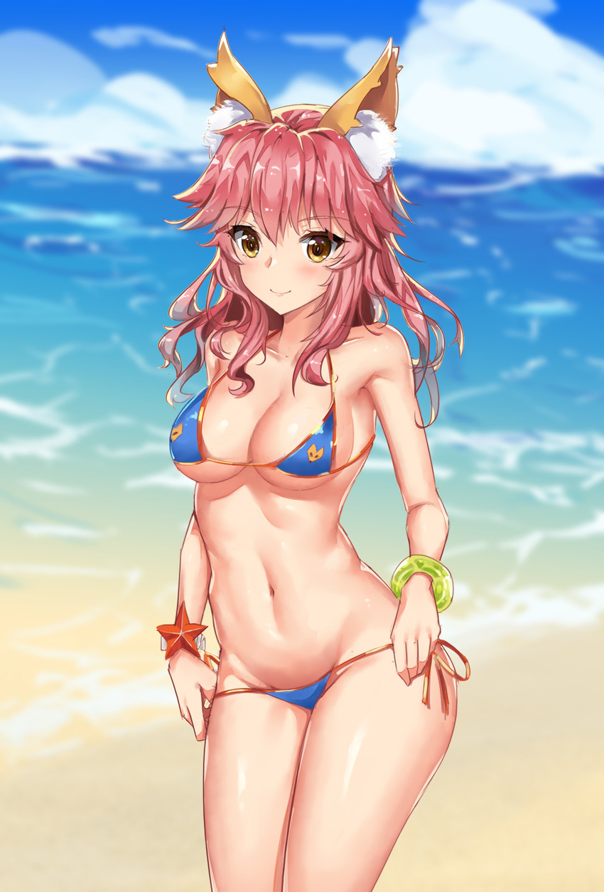 tamamo and tamamo no mae (fate and 1 more) drawn by bencao_gangmu_(anquan_sy)