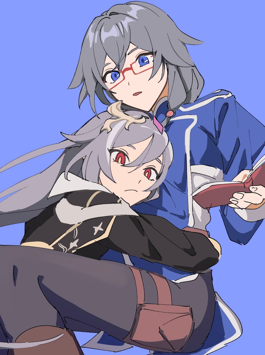 fu hua and herrscher of sentience (honkai and 1 more) drawn by uehara_suiyo