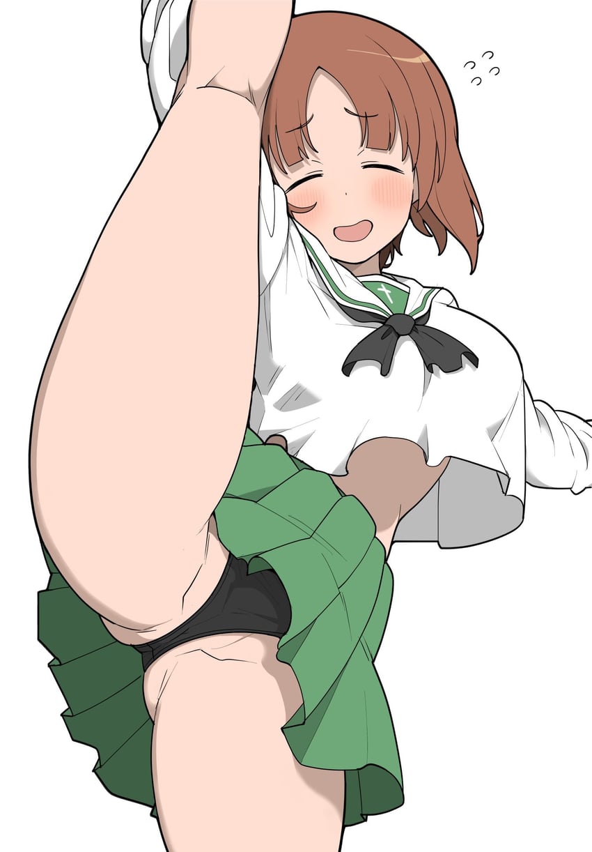 nishizumi miho (girls und panzer) drawn by henyaan_(oreizm)