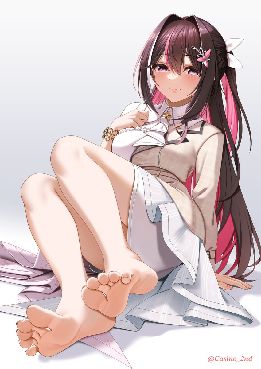 azki (hololive) drawn by casino_(casinoep)