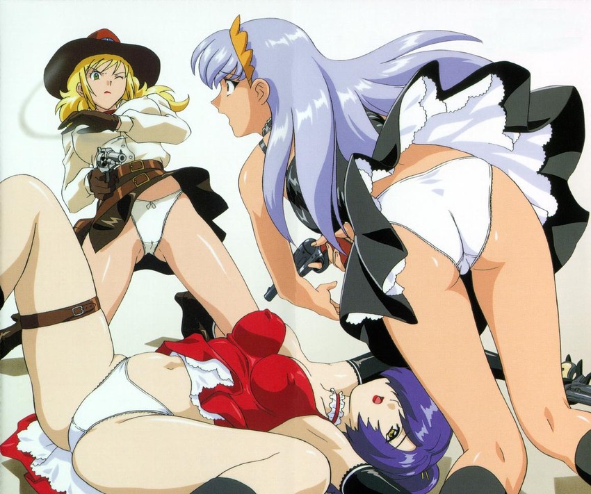 erola suppaatoka, carrie white, and nastassja nijinsky (honoo no labyrinth) drawn by yamauchi_noriyasu