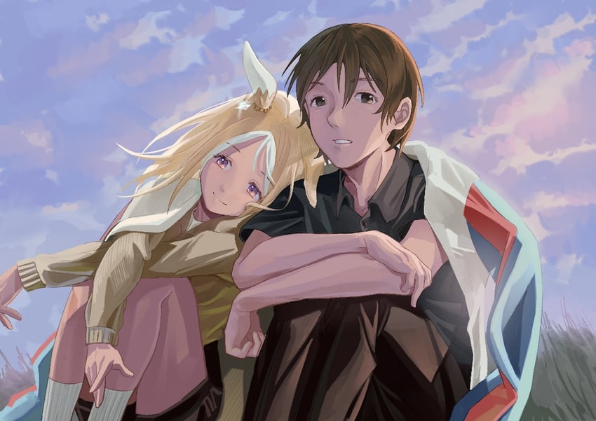 narita top road and watanabe kunihiko (umamusume and 1 more) drawn by kaulen.f