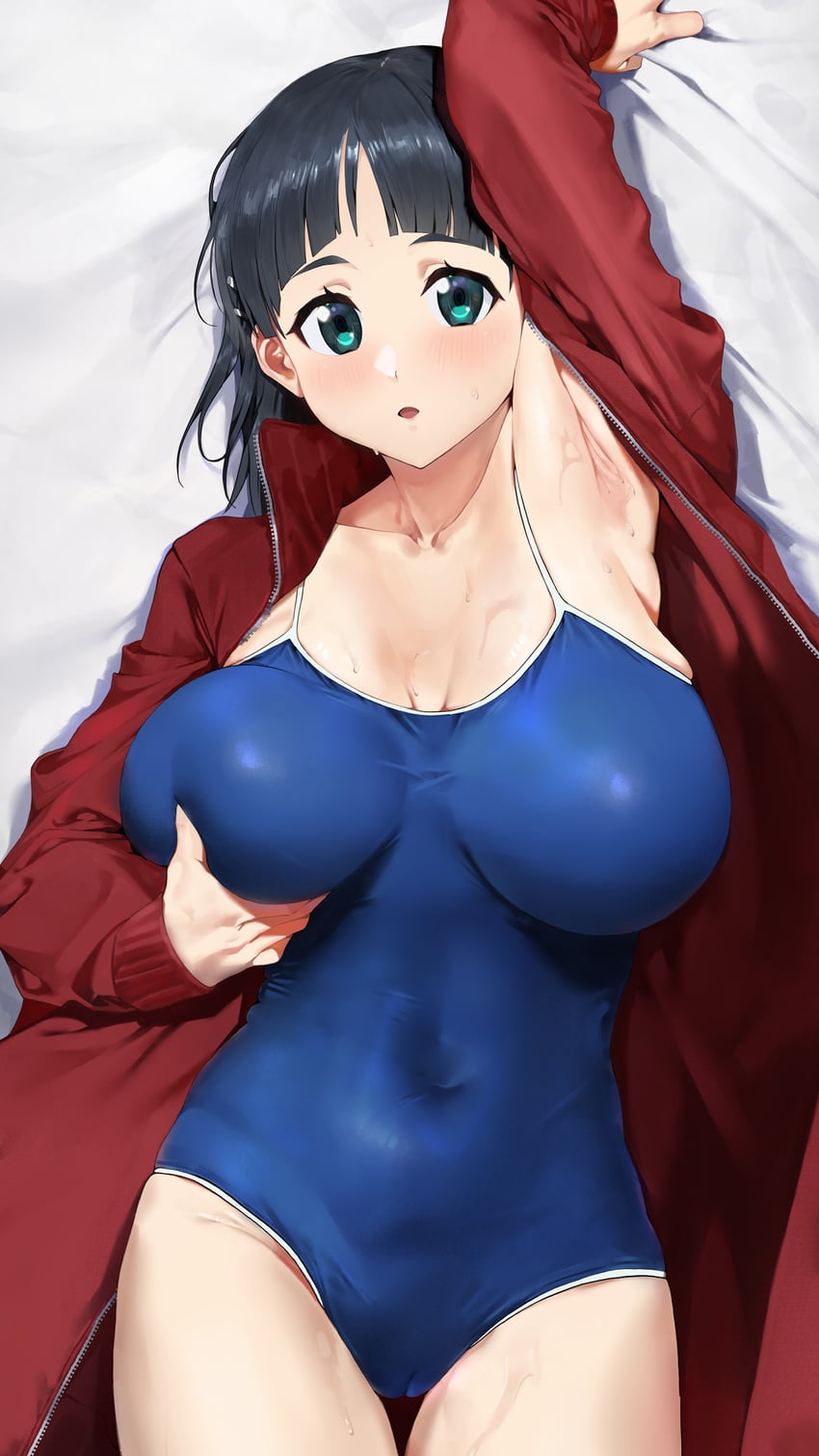 kirigaya suguha (sword art online) drawn by cala_t_maki_72