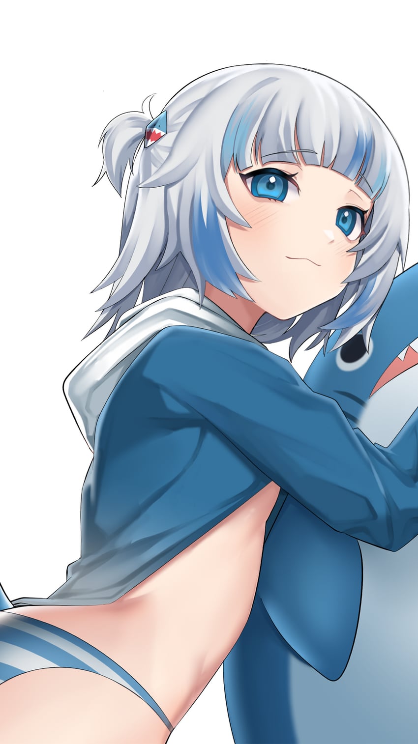 gawr gura (hololive and 1 more) drawn by 8851_(user_kpkf3322)