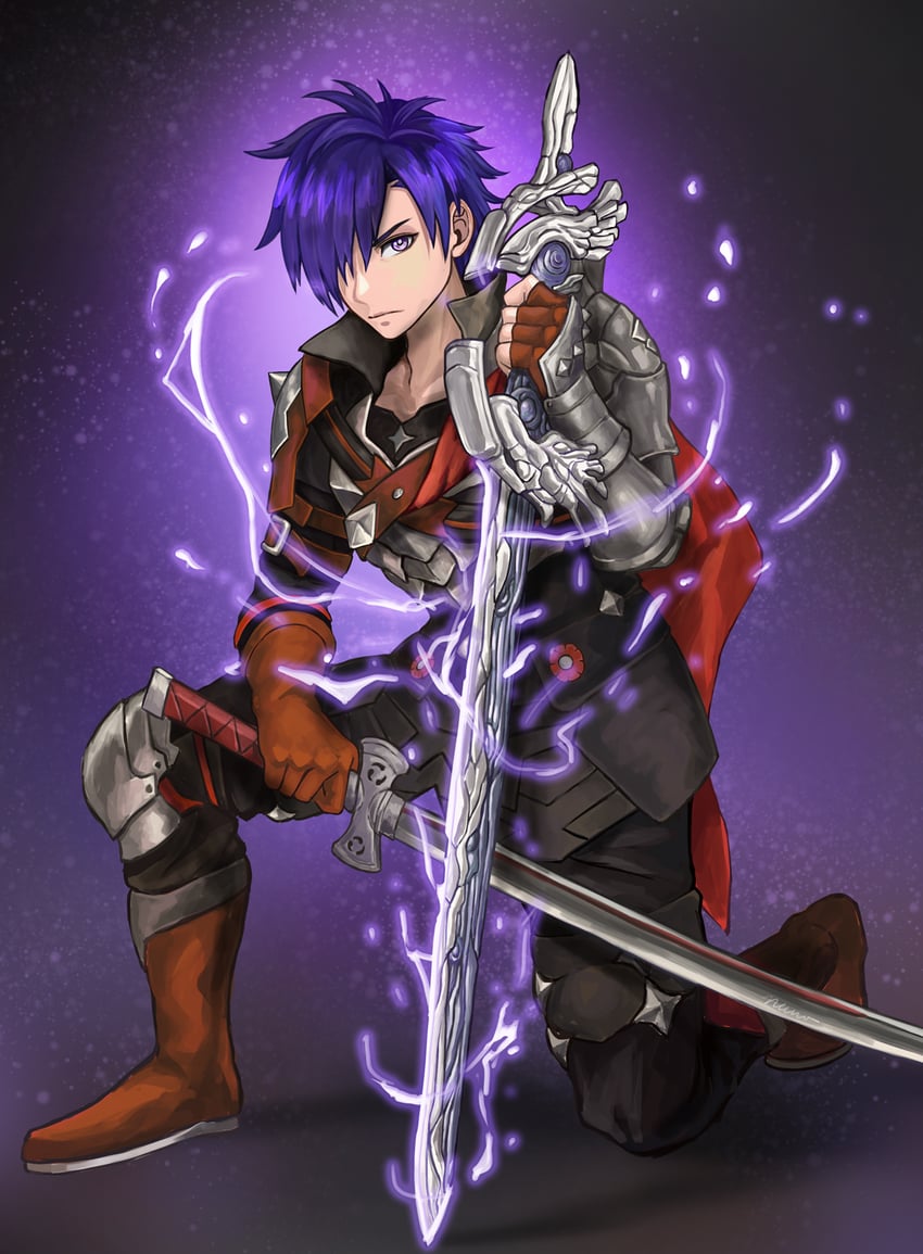 male shez (fire emblem and 2 more) drawn by necronaglfar