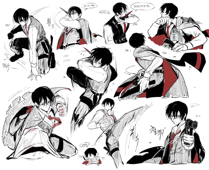 yi sang (project moon and 1 more) drawn by givemeyukhoe
