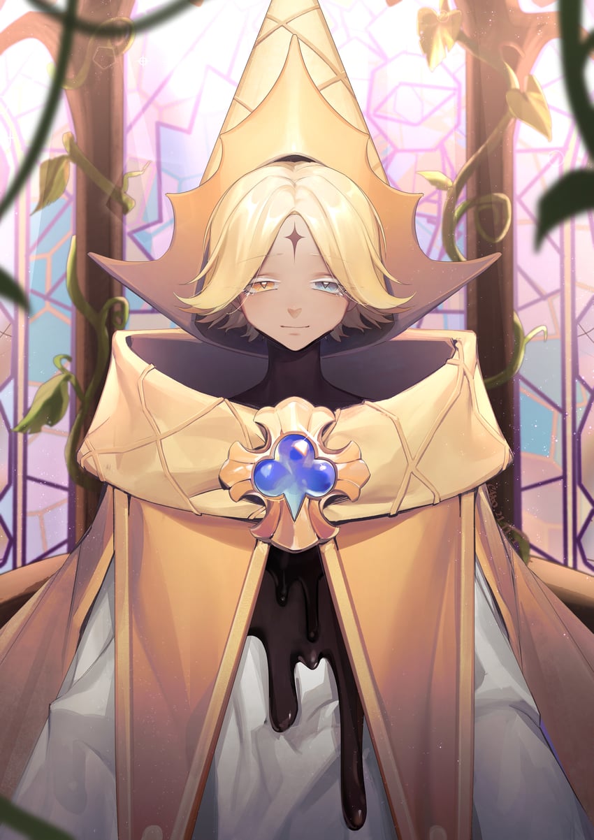pure vanilla cookie (cookie run and 1 more) drawn by guyusang