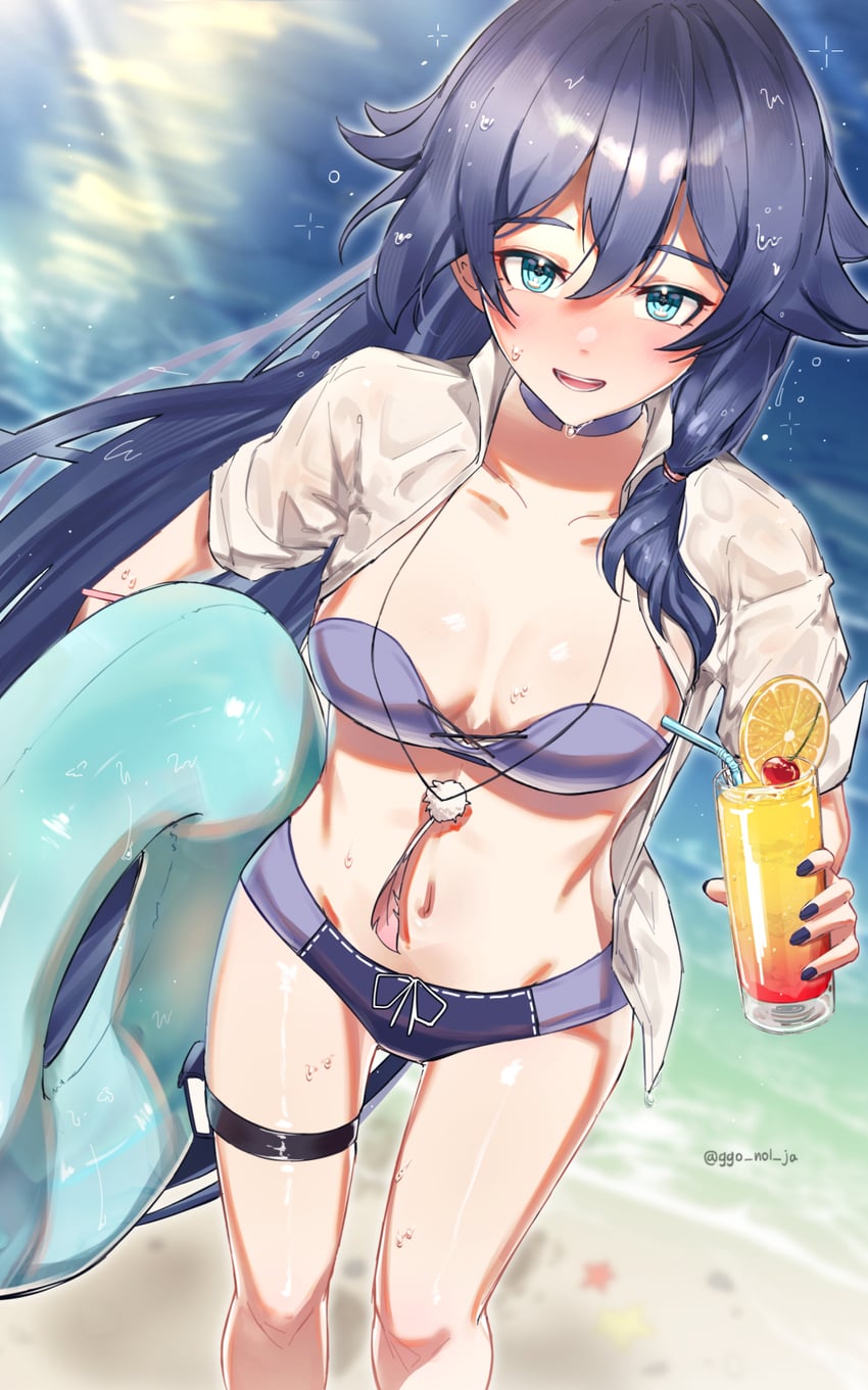 fu hua (honkai and 1 more) drawn by ggo_nol_ja
