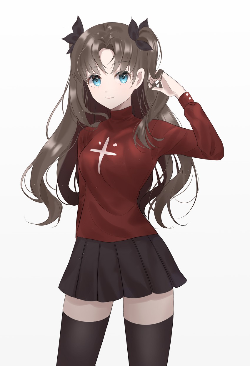 tohsaka rin (fate and 1 more) drawn by boori988