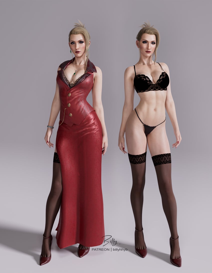 scarlet (final fantasy and 2 more) drawn by billyhhyb