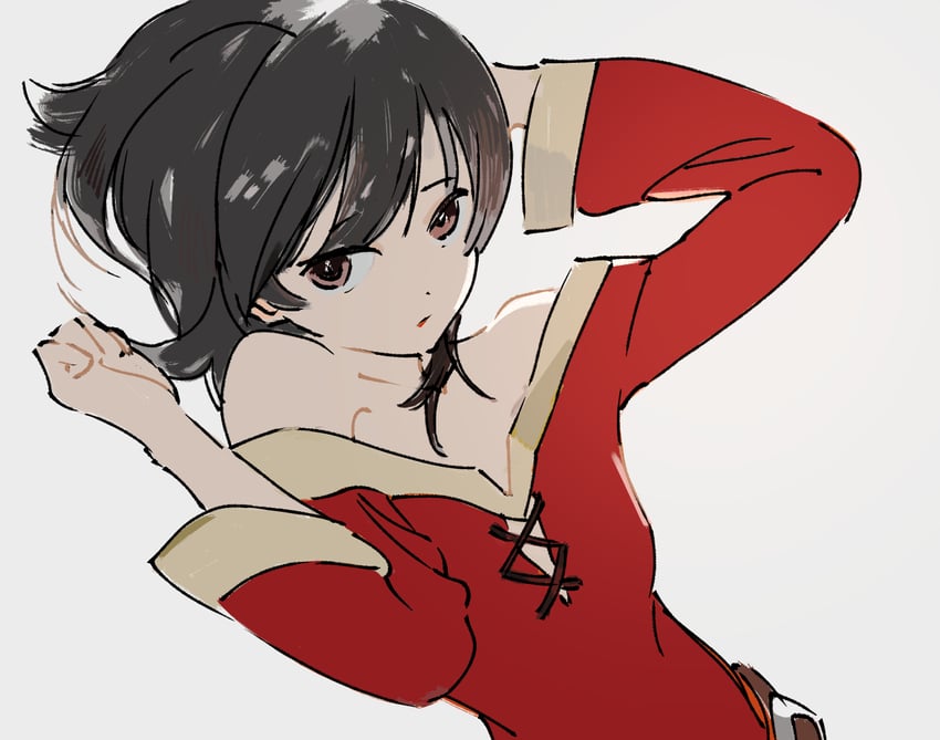 megumin (kono subarashii sekai ni shukufuku wo!) drawn by kakeami