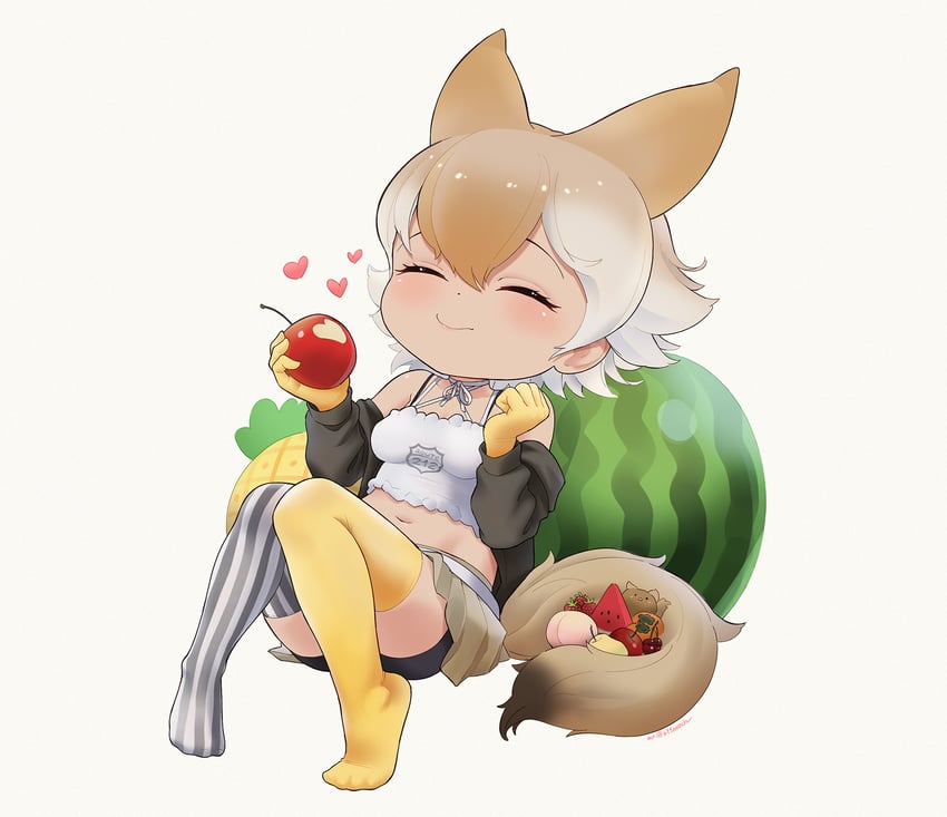coyote and coyopotato (kemono friends and 1 more) drawn by beleven