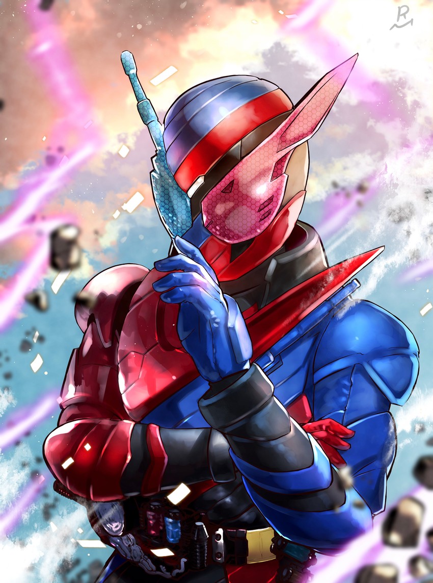 kamen rider build (kamen rider and 1 more) drawn by murasaki_no_ryuuki