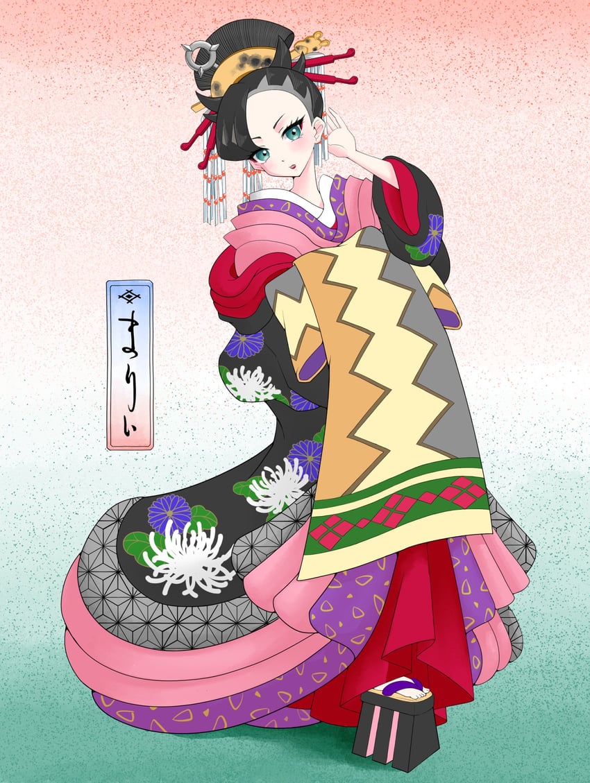 marnie (pokemon and 1 more) drawn by nero_nerol_i29
