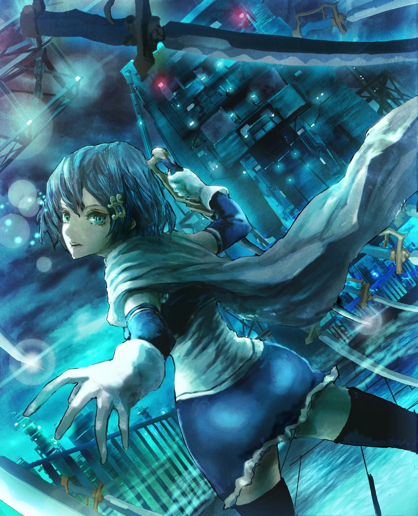 miki sayaka (mahou shoujo madoka magica and 1 more) drawn by mitsu_plus