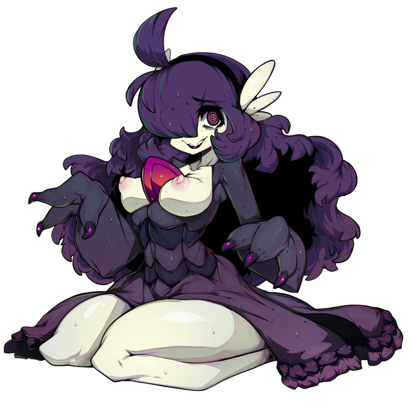 gardevoir and hex maniac (pokemon and 1 more) drawn by slugbox