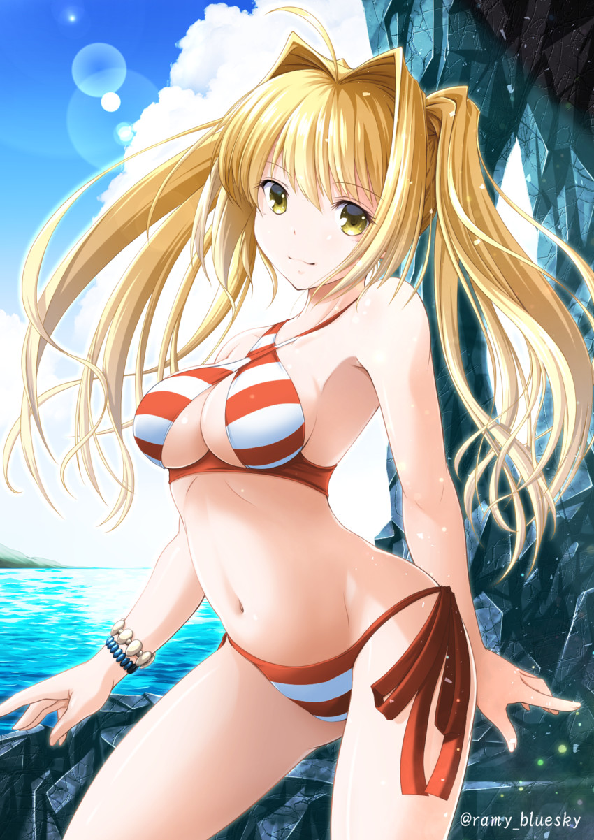nero claudius (fate and 1 more) drawn by aozora_remina