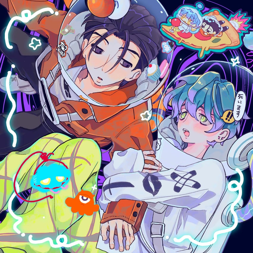 ohse minato and itou fumiya (charisma house) drawn by ya_na_(yd_cto)