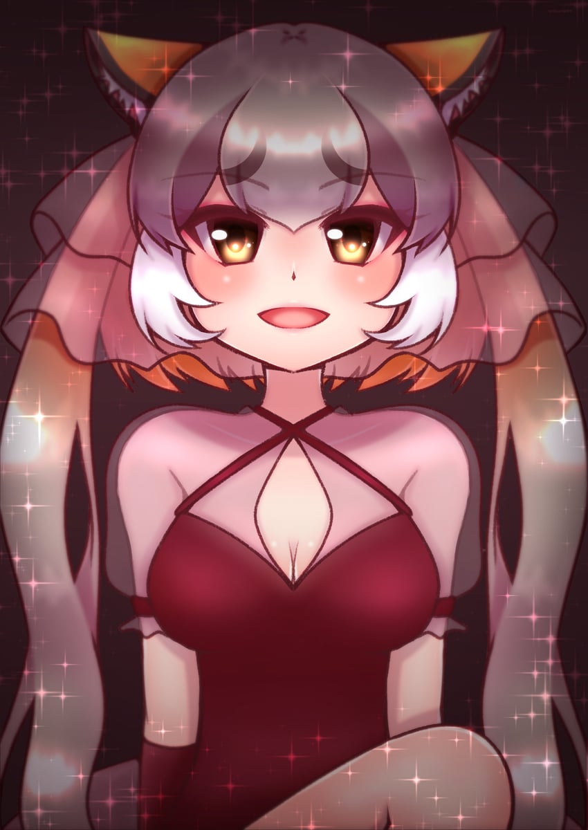 island fox (kemono friends and 1 more) drawn by hikarikmy