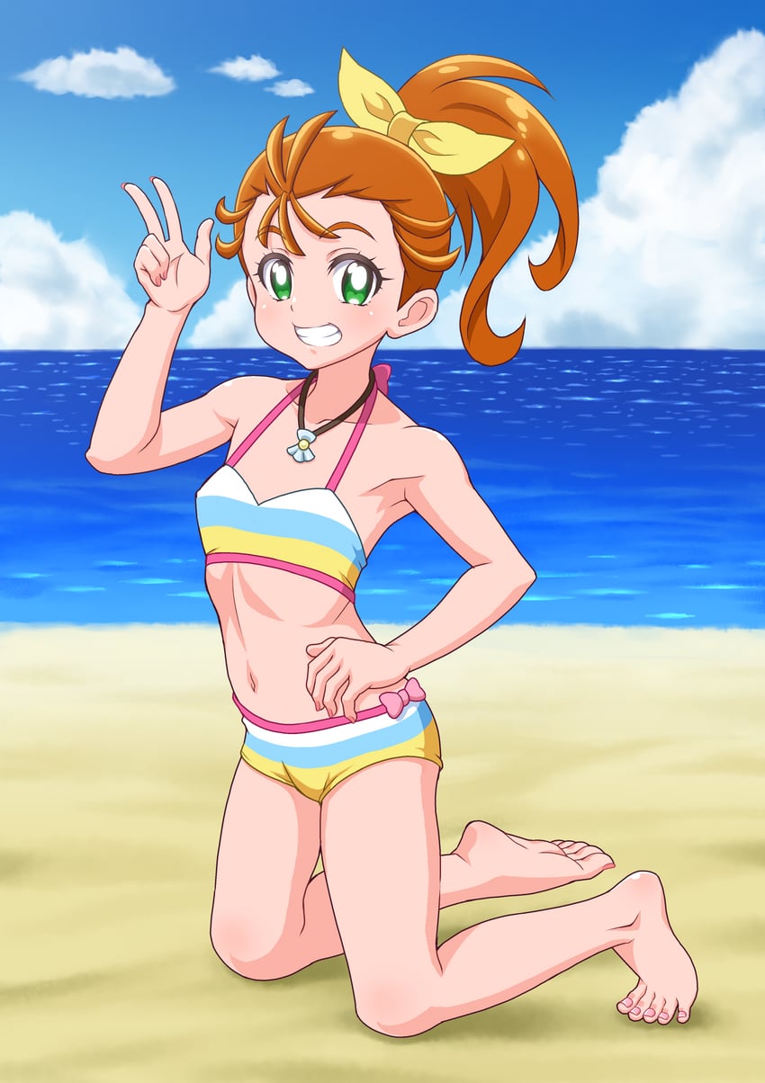 natsuumi manatsu (precure and 1 more) drawn by kasanui