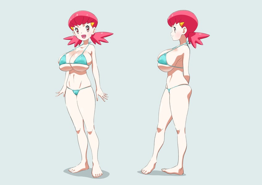 whitney (pokemon and 1 more) drawn by ika_daishougun
