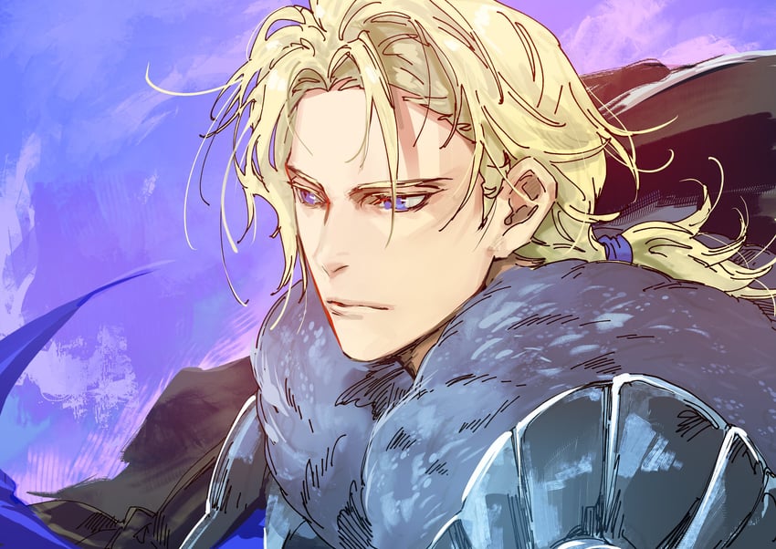 dimitri alexandre blaiddyd (fire emblem and 2 more) drawn by kin_mokusei