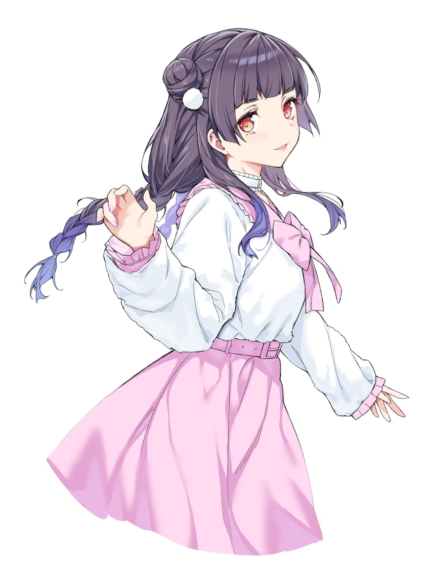 mayuzumi fuyuko (idolmaster and 1 more) drawn by mushi024