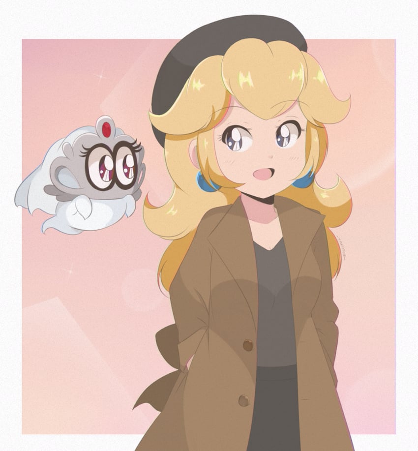 princess peach and tiara (mario and 1 more) drawn by chocomiru