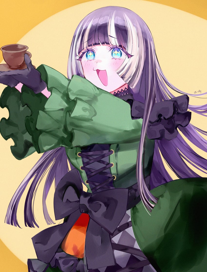 juufuutei raden (hololive and 1 more) drawn by mile_(off8mile)