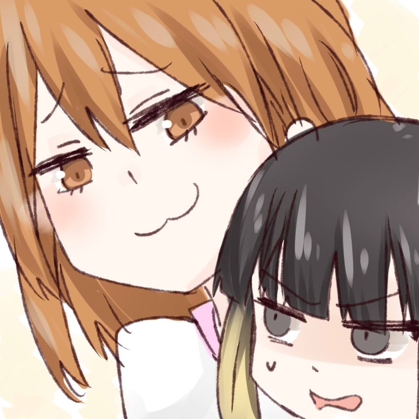 misaka worst and kuroyoru umidori (toaru majutsu no index and 1 more) drawn by i.u.y