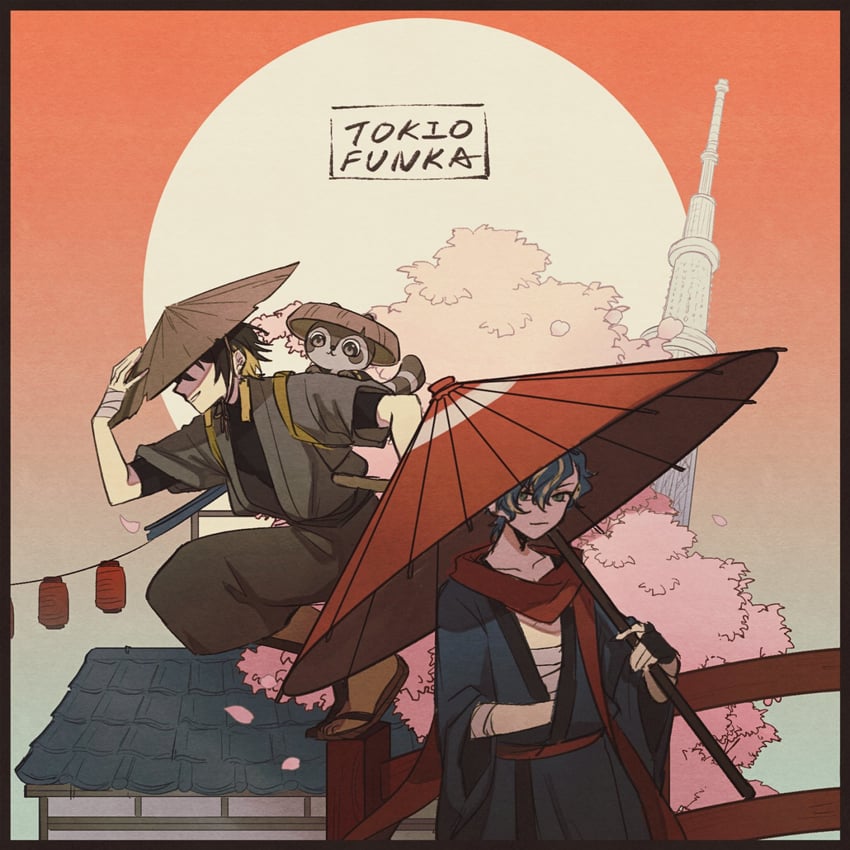 astel leda, yatogami fuma, and kotatsu (holostars and 1 more) drawn by echo_(k_521212)
