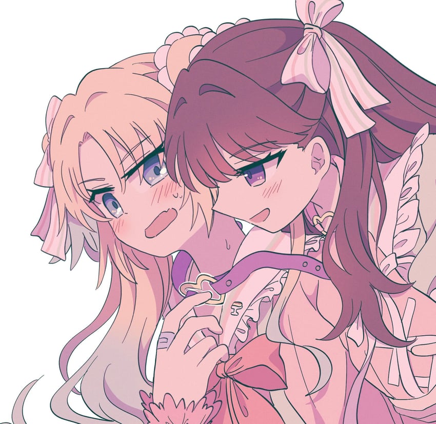 fujishima megumi and osawa rurino (love live! and 1 more) drawn by watage_modoki