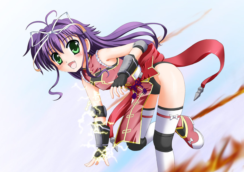 rio wezley (lyrical nanoha and 1 more) drawn by flipper