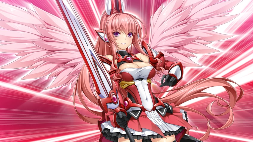rieszverne suzette paladill and exs-tia chevalier (kouyoku senki exs-tia) drawn by inoino
