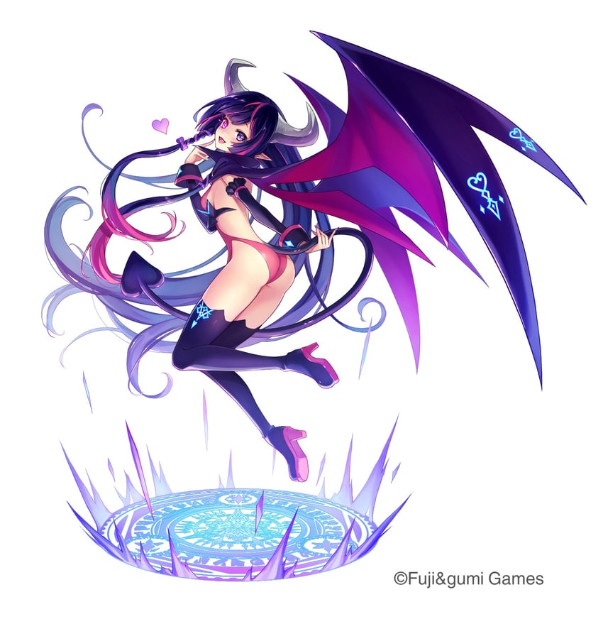 succubus and rosa (disgaea and 1 more) drawn by mikan_ame_(gumi)