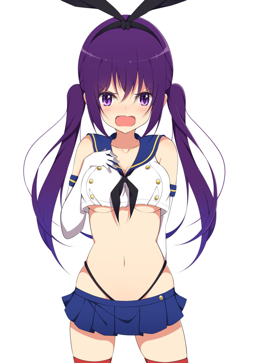 shimakaze and tedeza rize (kantai collection and 1 more) drawn by mottsun_(i_40y)