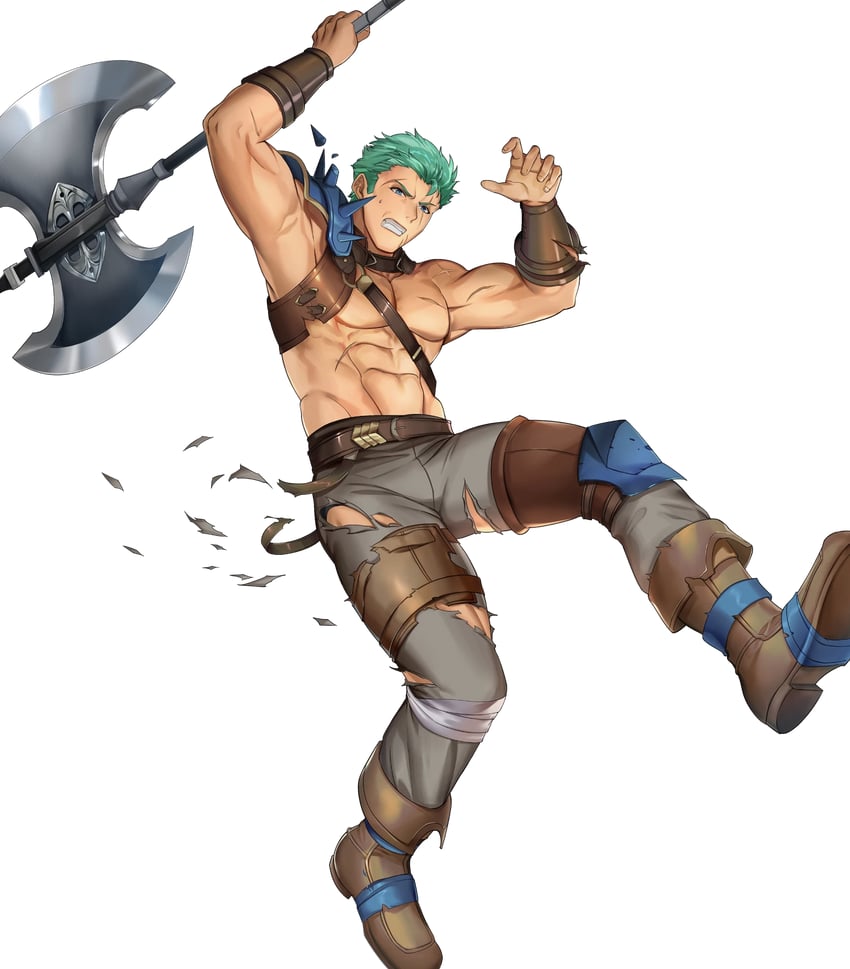 dieck (fire emblem and 2 more) drawn by mikurou_(nayuta)