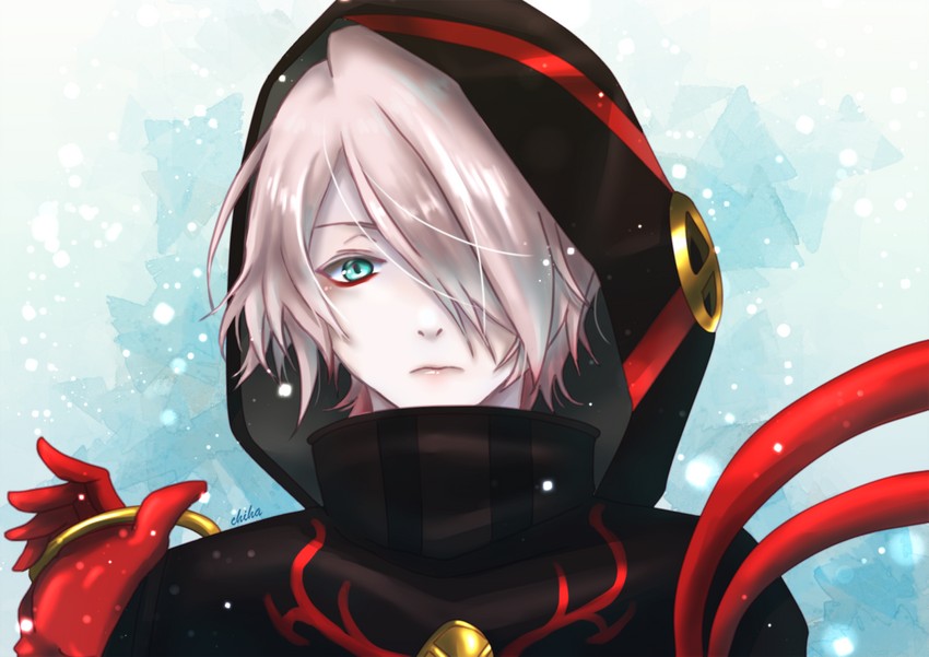karna (fate and 1 more) drawn by chi_wa