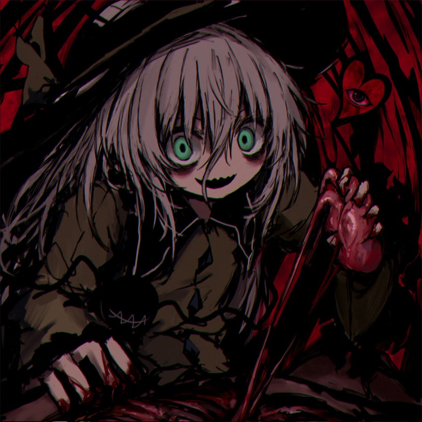 komeiji koishi (touhou and 1 more) drawn by reverinth