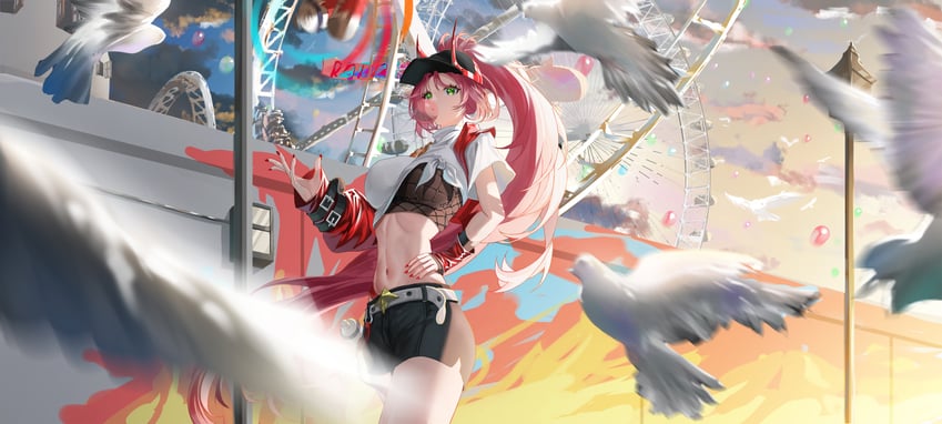 rappa (honkai and 1 more) drawn by ktl_suda