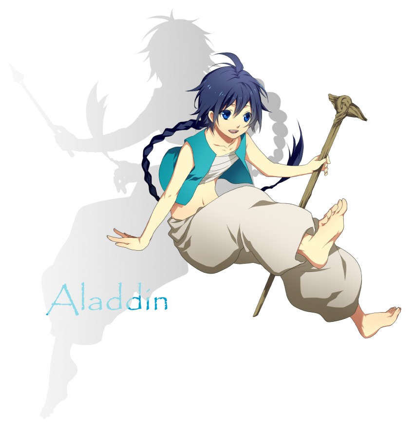 aladdin (magi the labyrinth of magic) drawn by kiskil-llira