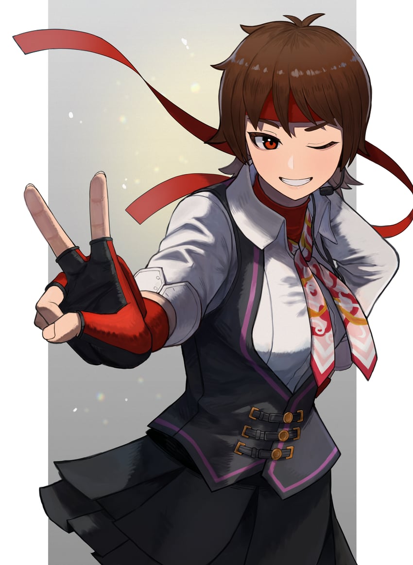 kasugano sakura (street fighter and 1 more) drawn by punikiman