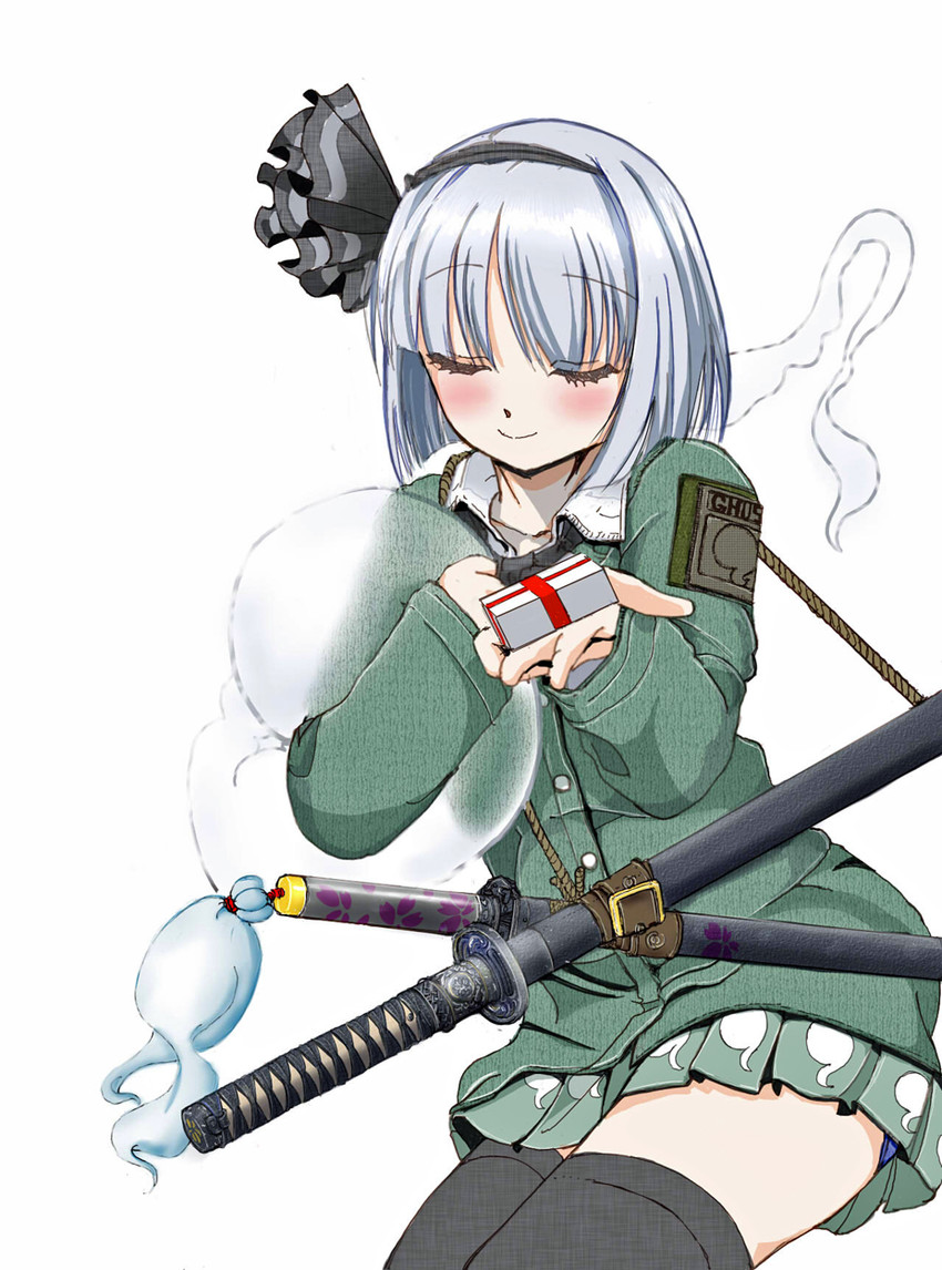 konpaku youmu (touhou) drawn by nakamura_3sou
