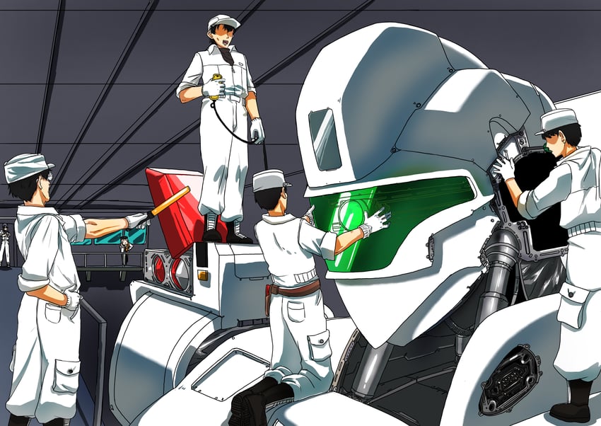 av-98 ingram (kidou keisatsu patlabor) drawn by tomohawe1250