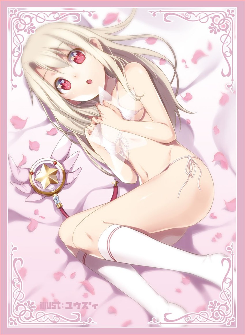 illyasviel von einzbern and magical ruby (fate and 2 more) drawn by yuuzii