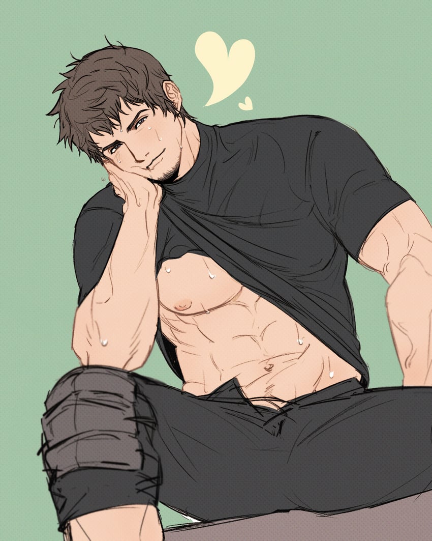 ardbert hylfyst (final fantasy and 1 more) drawn by doong_24